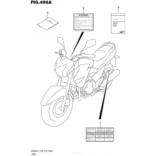 Информационные наклейки (Gw250L7 P28)