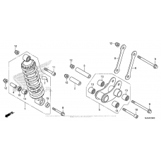 Задний амортизатор