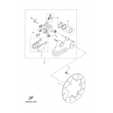 Задний тормозной суппорт