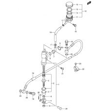 Rear master cylinder              

                  Model k1/k2