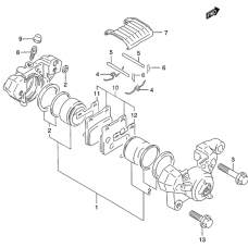 Rear caliper