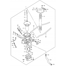 Carburetor assy              

                  Rear