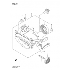 Headlamp assy              

                  Vz800l1 e24