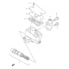 Front master cylinder              

                  Gsf1200sav