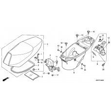 Seat/luggage box