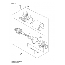 Starting motor