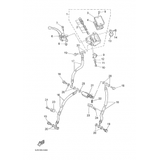 Front master cylinder