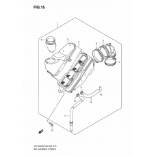 Air cleaner              

                  Front