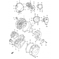 Crankcase cover ass`y (v