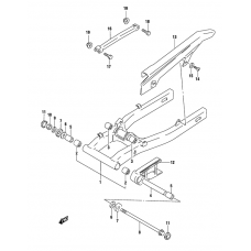 Rear swinging arm              

                  Model k4