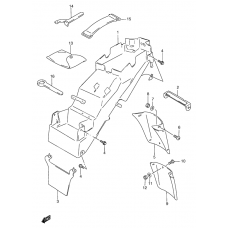 Rear fender              

                  Gsf1200t/st/v/sv/w/sw/x/sx/y/sy