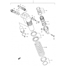 Rear shock absorber              

                  Model k4