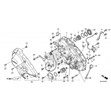 Right crankcase cover (2)