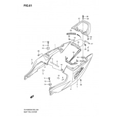 Seat tail cover              

                  Sv1000k6/u1k6/u2k6/k7/u2k7