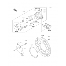 Front brake caliper