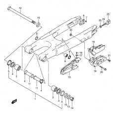 Rear swingingarm