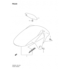 Front fender              

                  Sv650sal1 e24