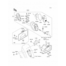 Taillight unit ass`y