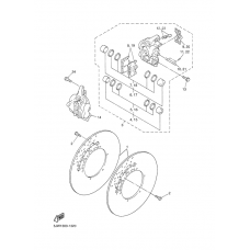 Front brake caliper