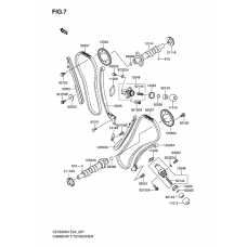 Camshaft/tensioner