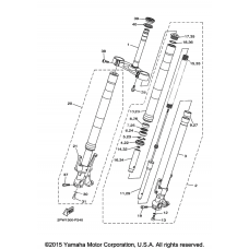 Вилка передней оси