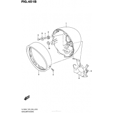 Кожух фары (Vl1500Bl7 E28)