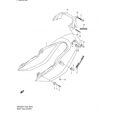 Seat tail cover              

                  Gsf600k2/uk2