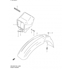 Front fender              

                  Dr-z400ey/ek1 e24