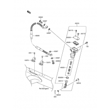 Rear master cylinder
