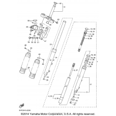 Вилка передней оси