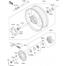 Rear wheel/chain