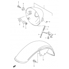 Headlamp housing              

                  Model k1