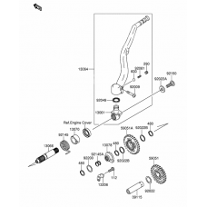 Kickstarter mechanism