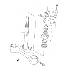 Steering stem              

                  Model x