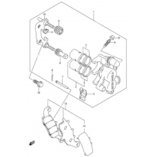 Front caliper              

                  Model k5/k6