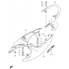 Seat tail cover              

                  Model k1