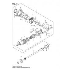 Propeller shaft - final drive gear