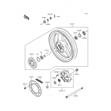 Rear wheel/chain