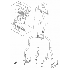 Front master cylinder              

                  Model k5/k6