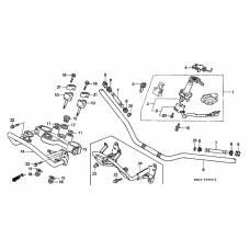 Handle pipe/top bridge