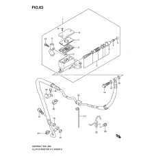 Clutch master cylinder              

                  Gsf650k7/uk7/ak7/uak7/k8/uk8/ak8/uak8