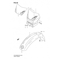 Front fender              

                  Model k5