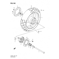 Rear wheel complete assy              

                  Dl650l1 e19