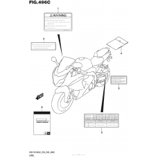 Информационные наклейки (Gsx-R1000L5 E33)