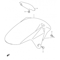 Front fender              

                  Model k3/k4/k5/k6