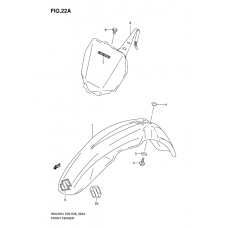 Front fender              

                  Model k4/k5/k6