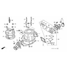 Cylinder/cylinder head