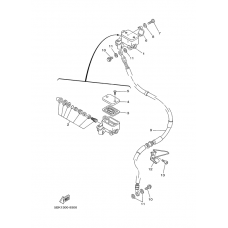 Front master cylinder