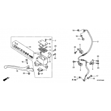 Fr. brake master cylinder              

                  SH300/R