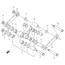 Rear cushion lever              

                  Model y